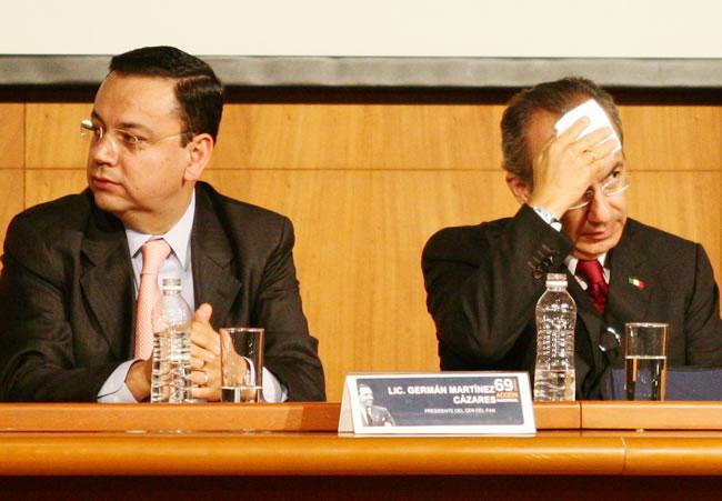 Calderón necesitará <i>protección</i> política: Germán Martínez