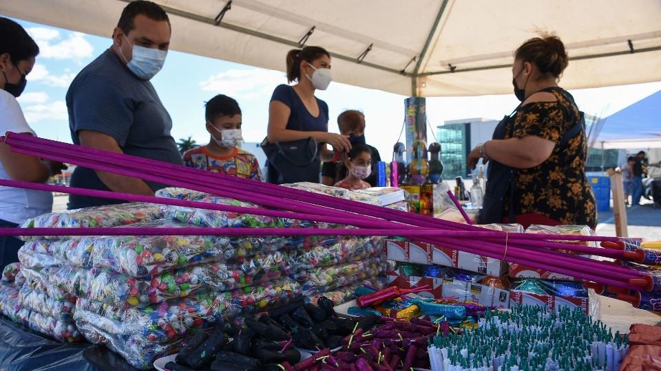 Multas hasta de 3 mil pesos para quien queme cohetes en CDMX