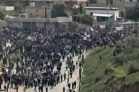 Piedras vs. Balas en Siria