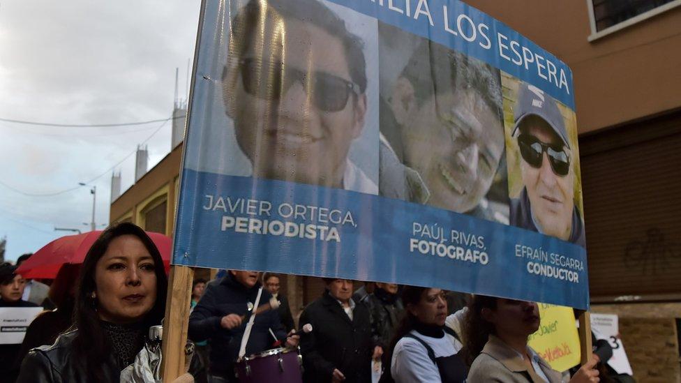 Colombia: qué es el Frente Oliver Sinisterra, el grupo disidente de las FARC al que acusan de la muerte del equipo de prensa de El Comercio de Ecuador