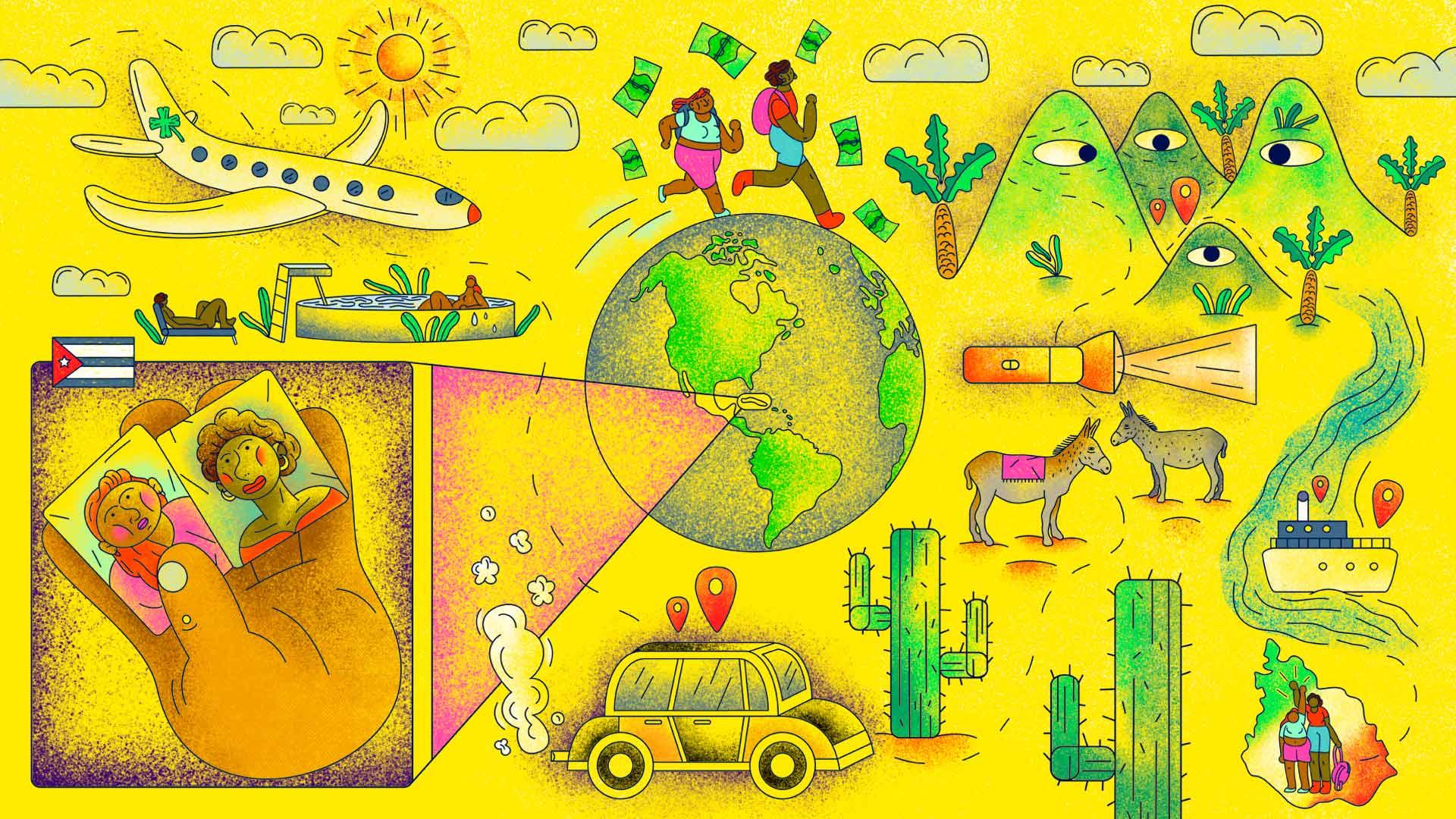 La odisea de migrar cruzando cinco fronteras