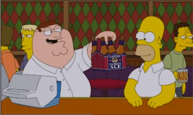 Una <i>probadita</i> del capítulo conjunto entre <i>Los Simpson</i> y <i>Family Guy</i>