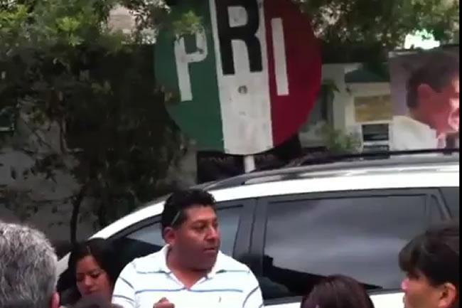 Graban supuesto pago a promotores del voto por EPN