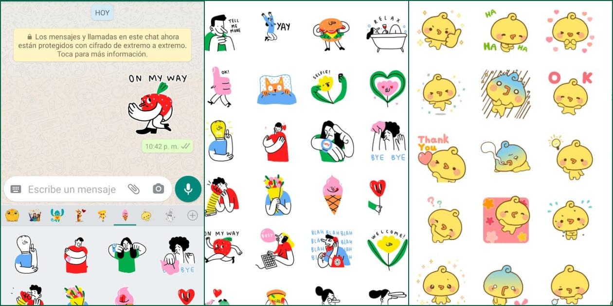 ¡Llegaron los *stickers animados para WhatsApp!* Así es como puedes descargarlos