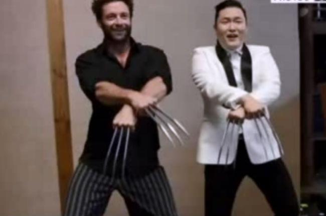 Wolverine baila el Gangnam Style