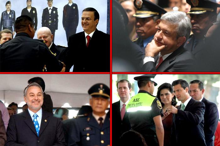 4 presidenciables y sus números contra la delincuencia