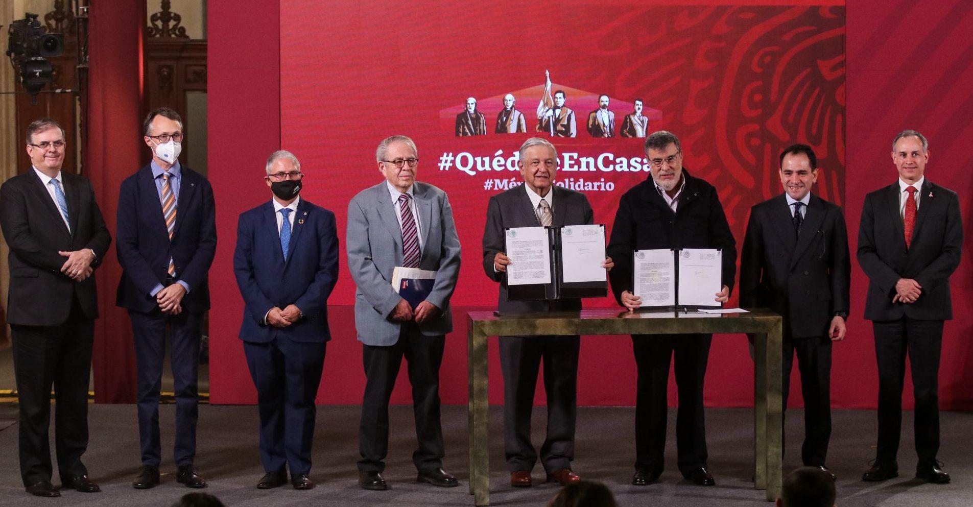 México firma decreto para la compra de medicinas por 32 mil mdp con la UNOPS