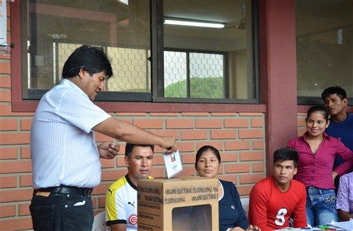 Aventaja el ‘No’ al cuarto mandato de Evo Morales en Bolivia
