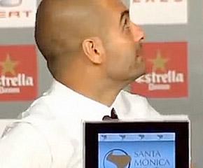 “¡Van a por mí!”, el susto de Pep Guardiola