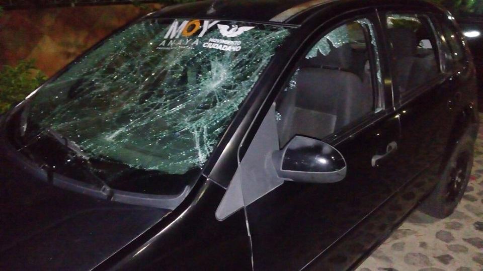 Atacan al equipo de campaña del candidato de Movimiento Ciudadano en Chapala, Jalisco