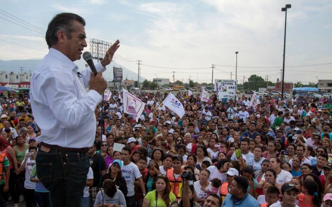 ‘El Bronco’ está 12 puntos arriba de su contrincante más cercana, Ivonne Álvarez: encuesta