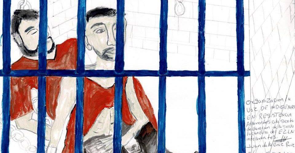 Presos de Chiapas en huelga de hambre desde marzo pasado empiezan a enfermar