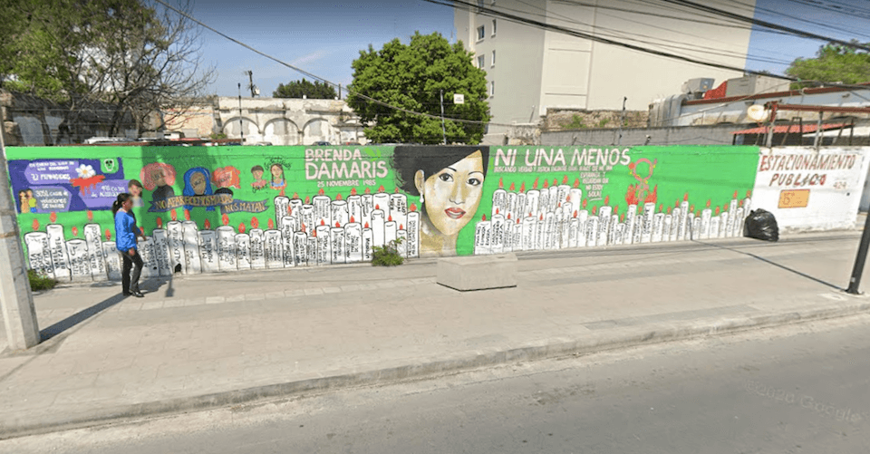 PRI en NL borra mural de víctimas de feminicidios para promoción; candidato se disculpa