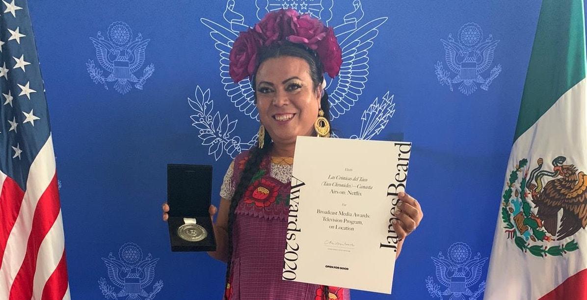 ¡Al fin! Le entregan el *Premio James Beard 2020* a Lady Tacos de Canasta