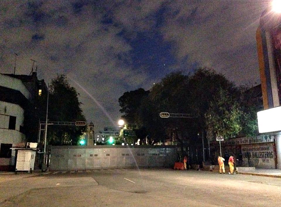 Juez ordena a la SSP de la CDMX quitar el bloqueo en Bucareli para permitir libre tránsito