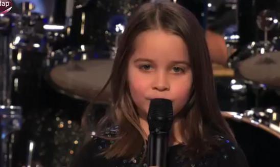 La niña metalera que <i>conmocionó</i> a  la TV