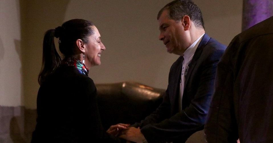 Sheinbaum será la próxima presidenta de México, dice Rafael Correa