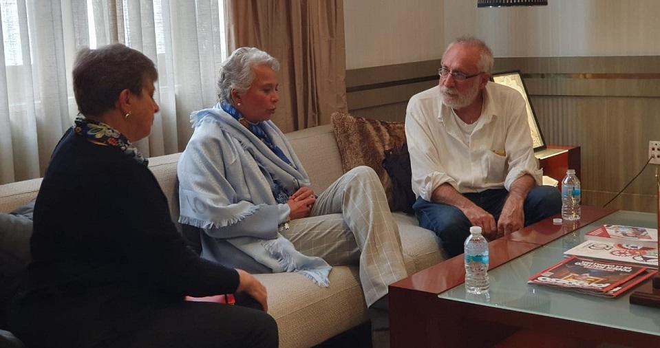 Sicilia dialoga con Segob, pero esto no asegura que AMLO lo reciba en Palacio