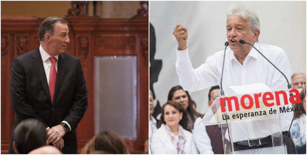 Meade vs AMLO, primer round: estos son los ataques que se lanzaron los aspirantes presidenciales