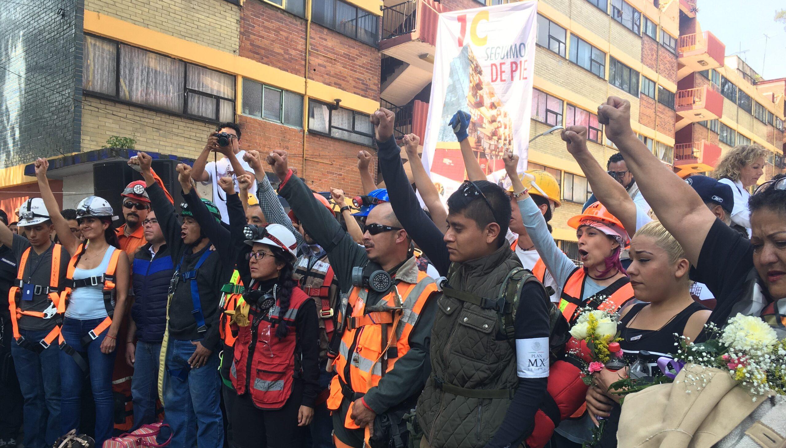 Afectados del multifamiliar de Tlalpan solo han recibido promesas del gobierno