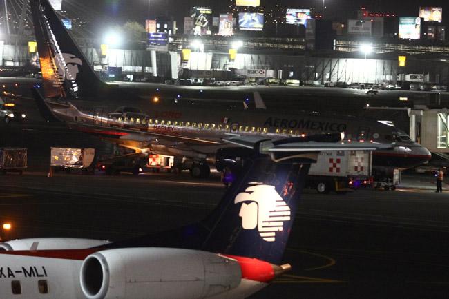 Atrapan con cocaína a copiloto de Aeroméxico