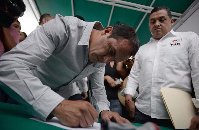 Ahora sí, Cuauhtémoc Blanco ya está registrado como candidato para la alcaldía de Cuernavaca