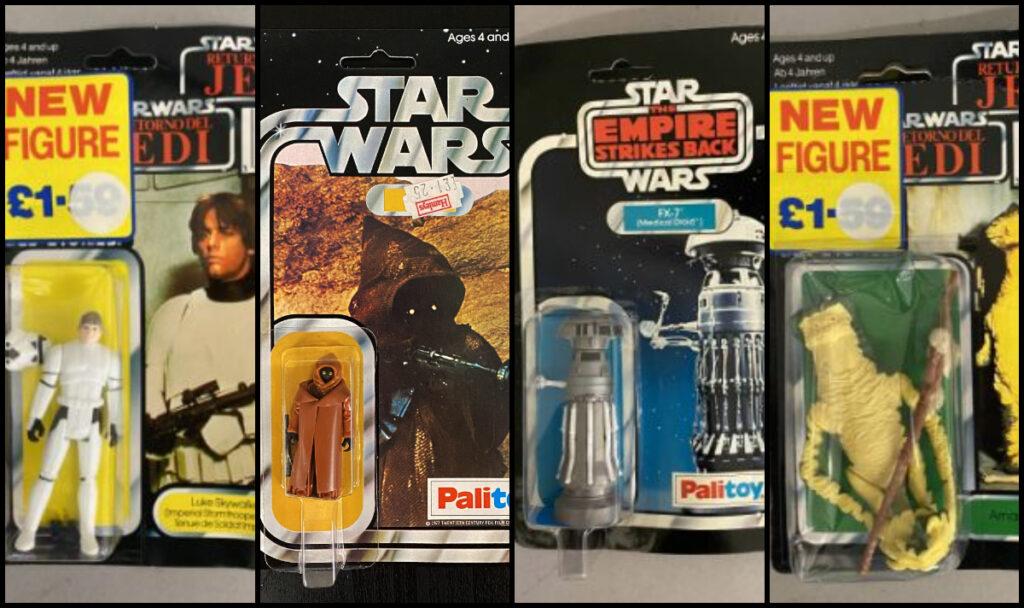 Des jouets Stars Wars abandonnés dans des sacs-poubelle valaient