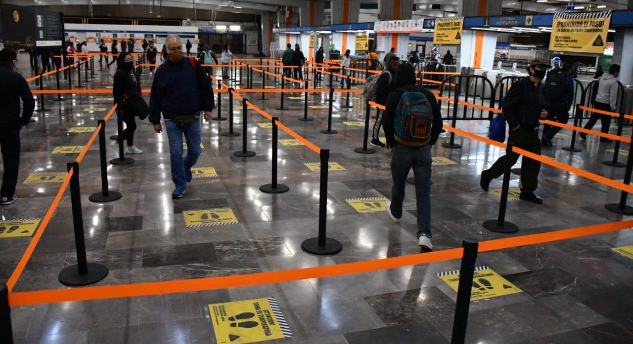 El Metro de CDMX dosificará la entrada de usuarios en sus instalaciones