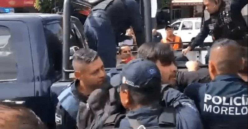 Liberan a estudiantes de la UAEM detenidos por presuntamente vandalizar casilla en Cuernavaca