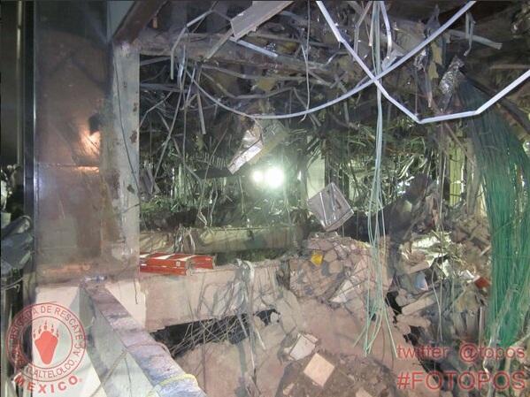 Pemex: Imágenes desde los escombros tomadas por los Topos
