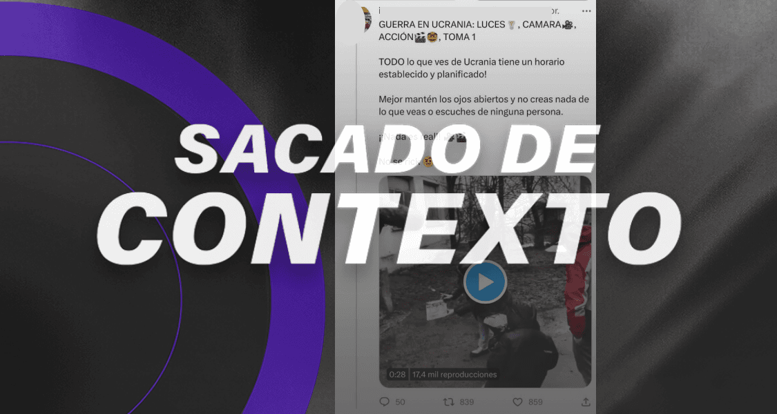 ¿La invasión rusa a Ucrania no es real? No caigas, esta grabación es un cortometraje de Letonia 