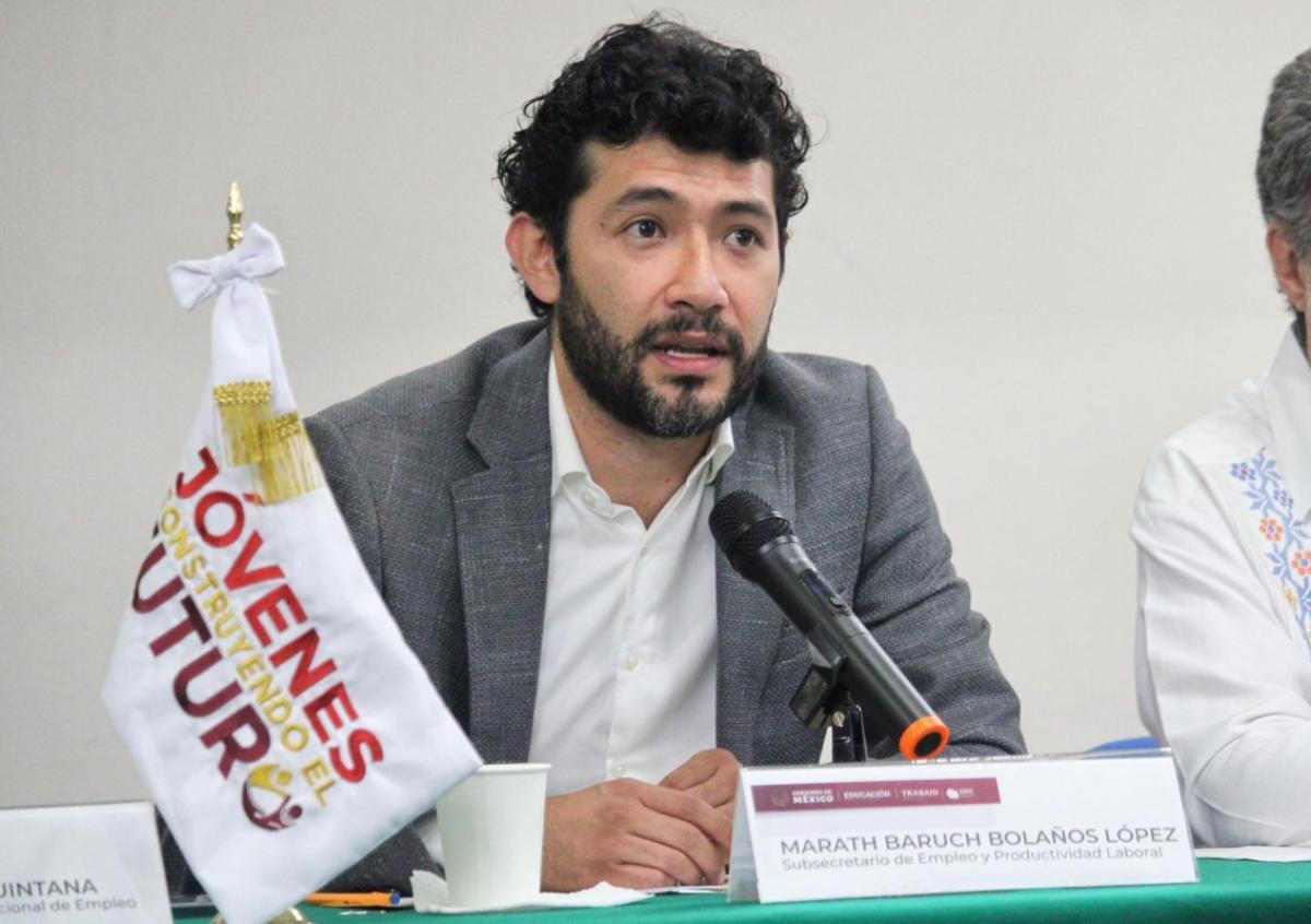 Marath Bolaños López será el nuevo secretario del Trabajo, anuncia AMLO