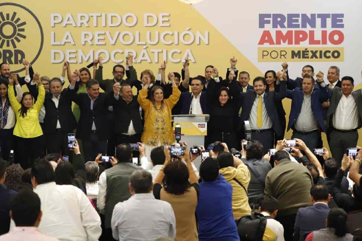 “Sí hay tiro”: PRD cierra filas a favor de Xóchitl Gálvez para abanderar al Frente Amplio