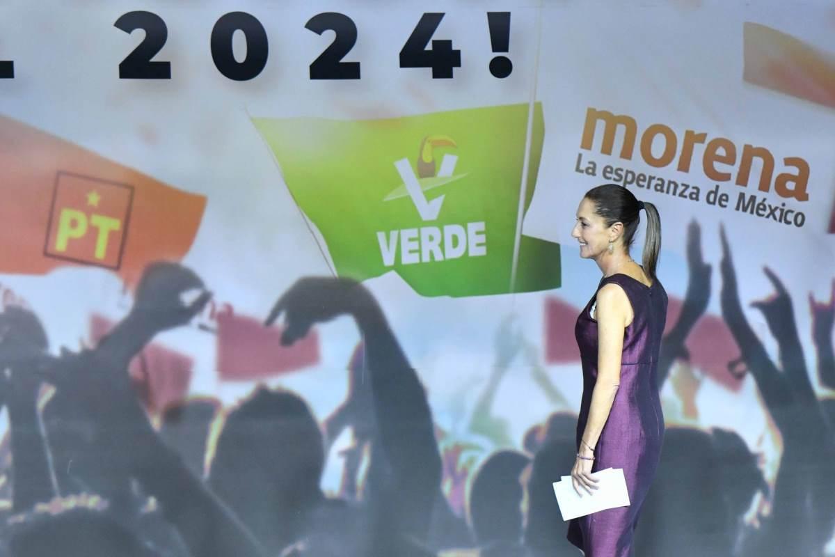 La elegida es Claudia: Sheinbaum ganó por 13% encuestas en Morena; Ebrard se niega a reconocer el resultado