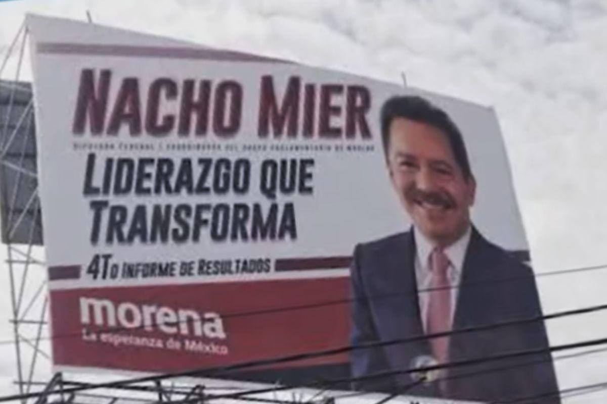 Diputada del PAN denuncia a Ignacio Mier por gasto de 400 mdp de "promoción anticipada" en Puebla
