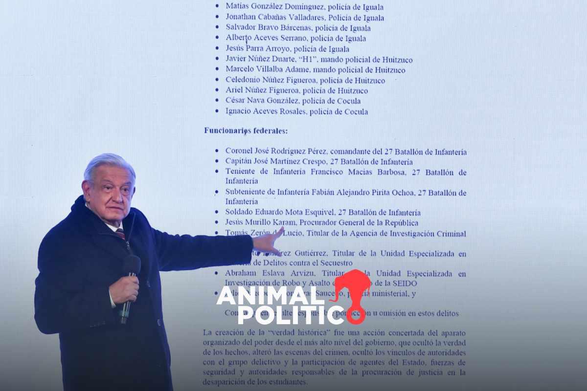 Gobierno investigará a exfiscal del caso Ayotzinapa por presuntamente entorpecer la investigación