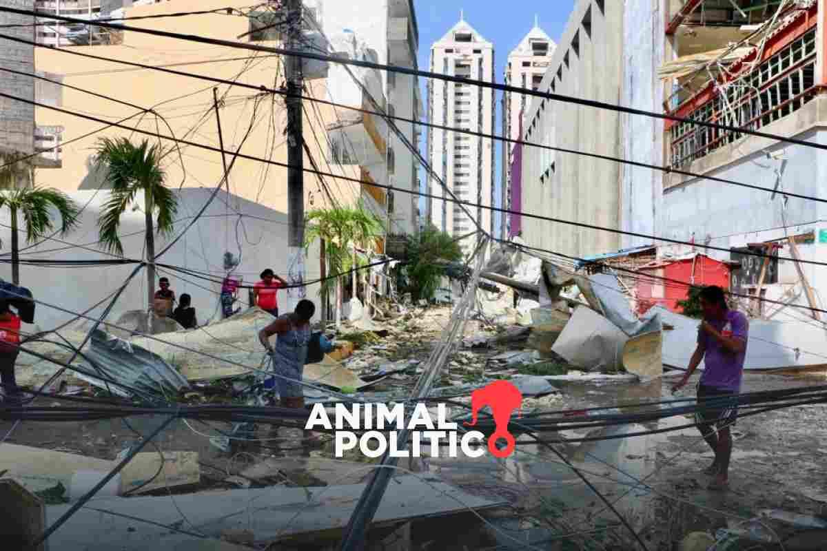 Huracán Otis, el día que el puerto de Acapulco estuvo solo ante el caos 