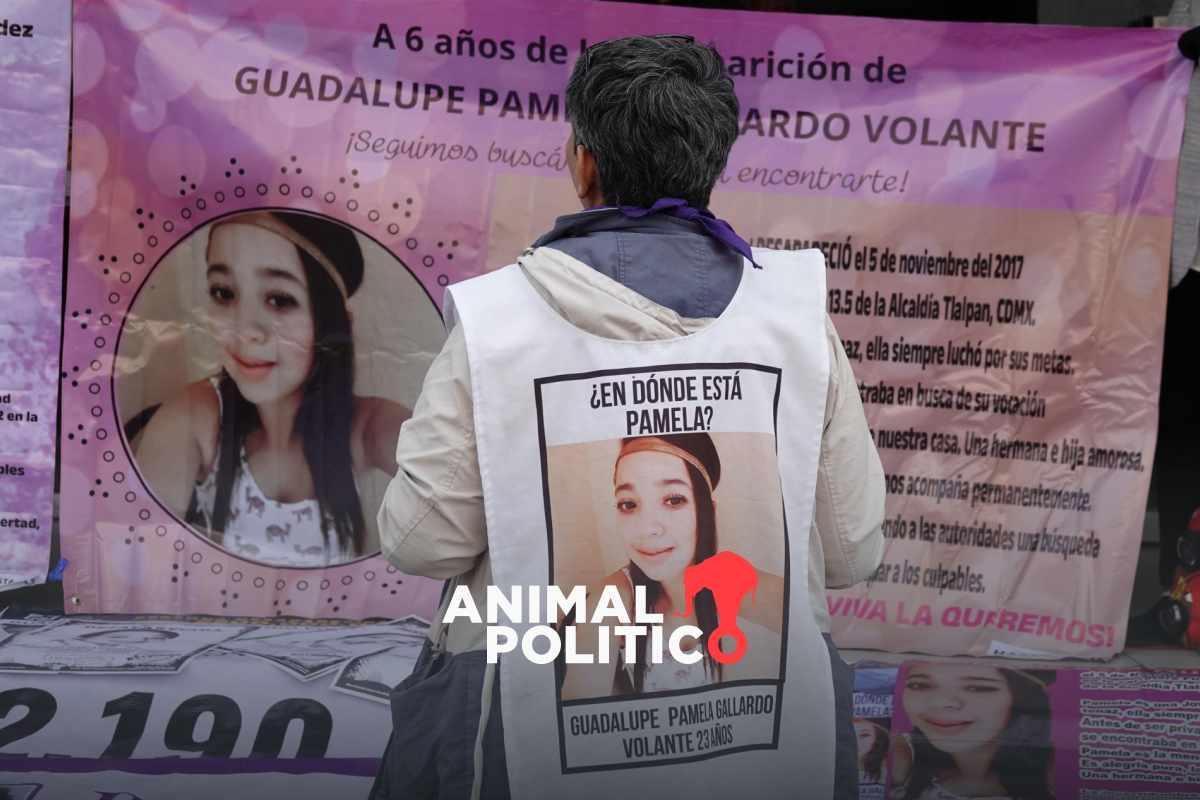 A 6 años de la desaparición de Pamela Gallardo, familia denuncia a titular de la Comisión de Búsqueda CDMX