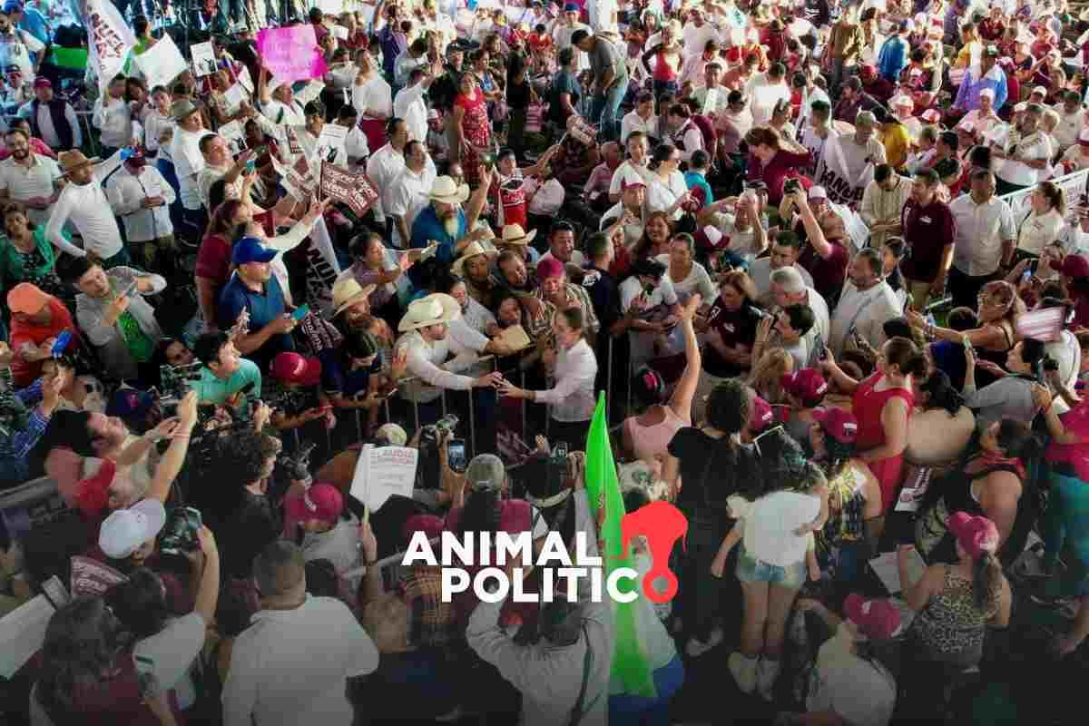 A la sombra de AMLO, Claudia Sheinbaum arranca precampaña en Veracruz