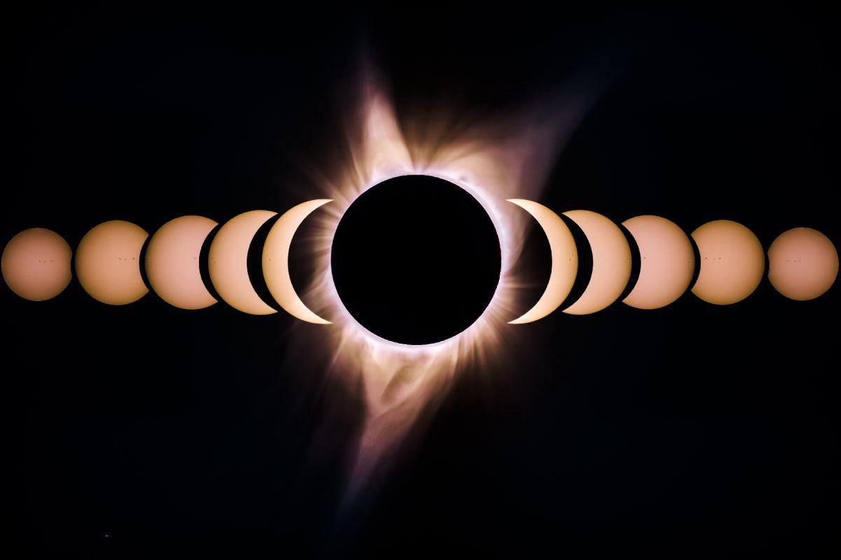 Calendario de eventos astronómicos del 2024 con todo y eclipse total