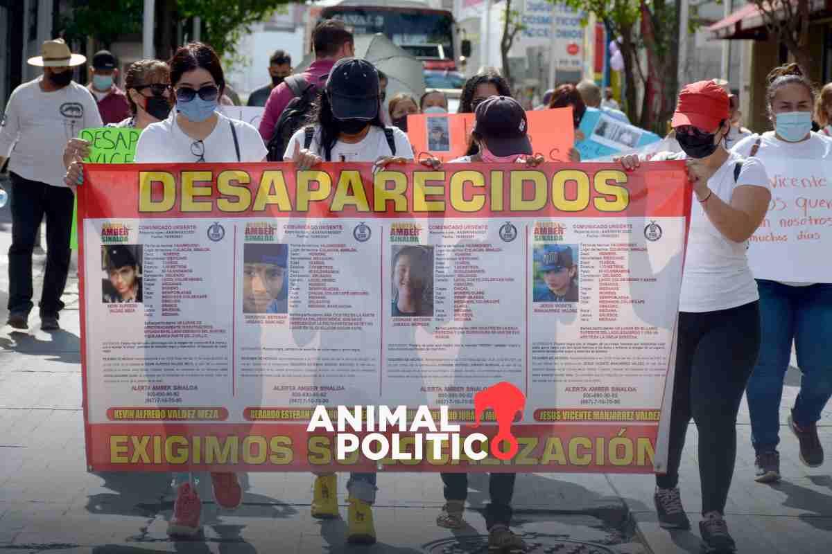 Fiscalía de Sinaloa contabiliza el doble de desaparecidos entre 2022 y 2023 que el Registro Nacional