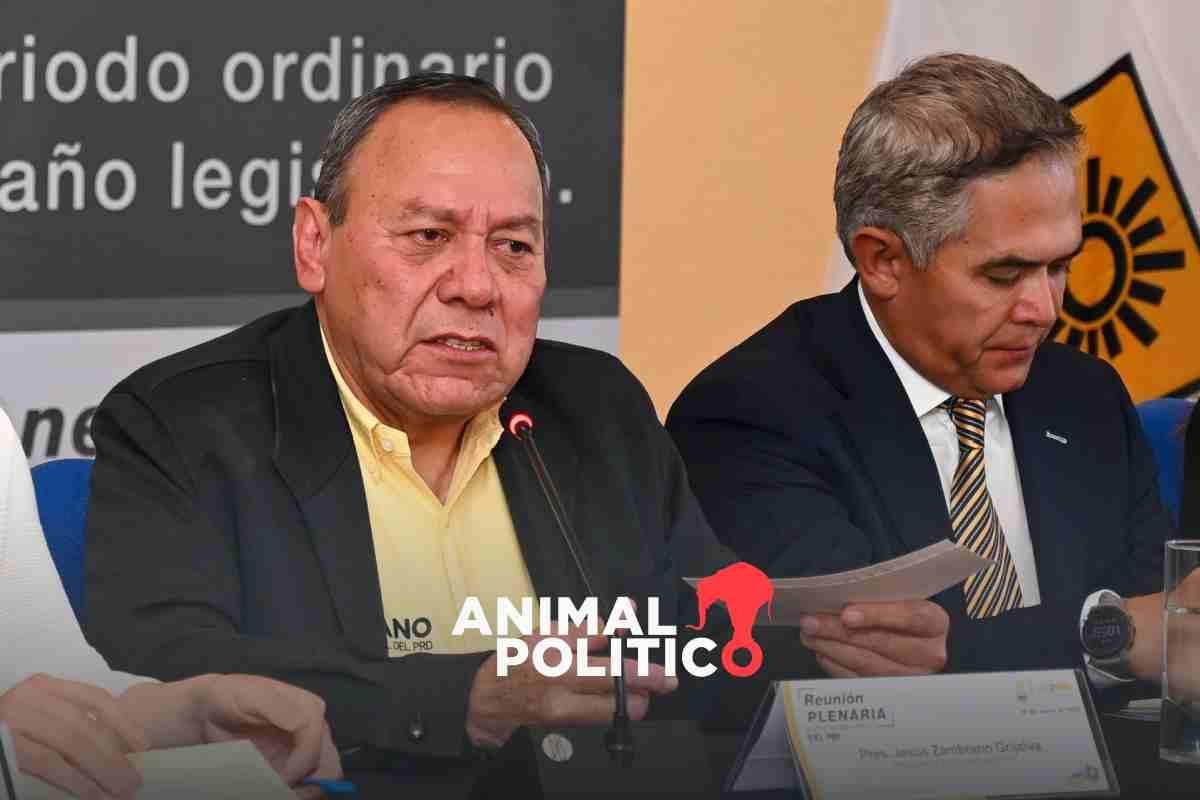 PRD define candidaturas pluris al Congreso: Jesús Zambrano y Miguel A. Mancera, en la lista