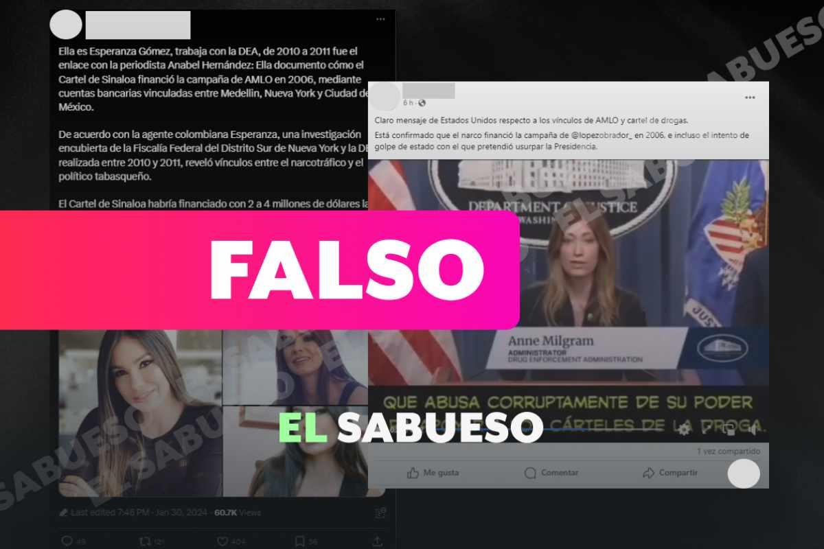 Fotos y videos desinforman sobre la investigación que vincula campaña de AMLO con el narco
