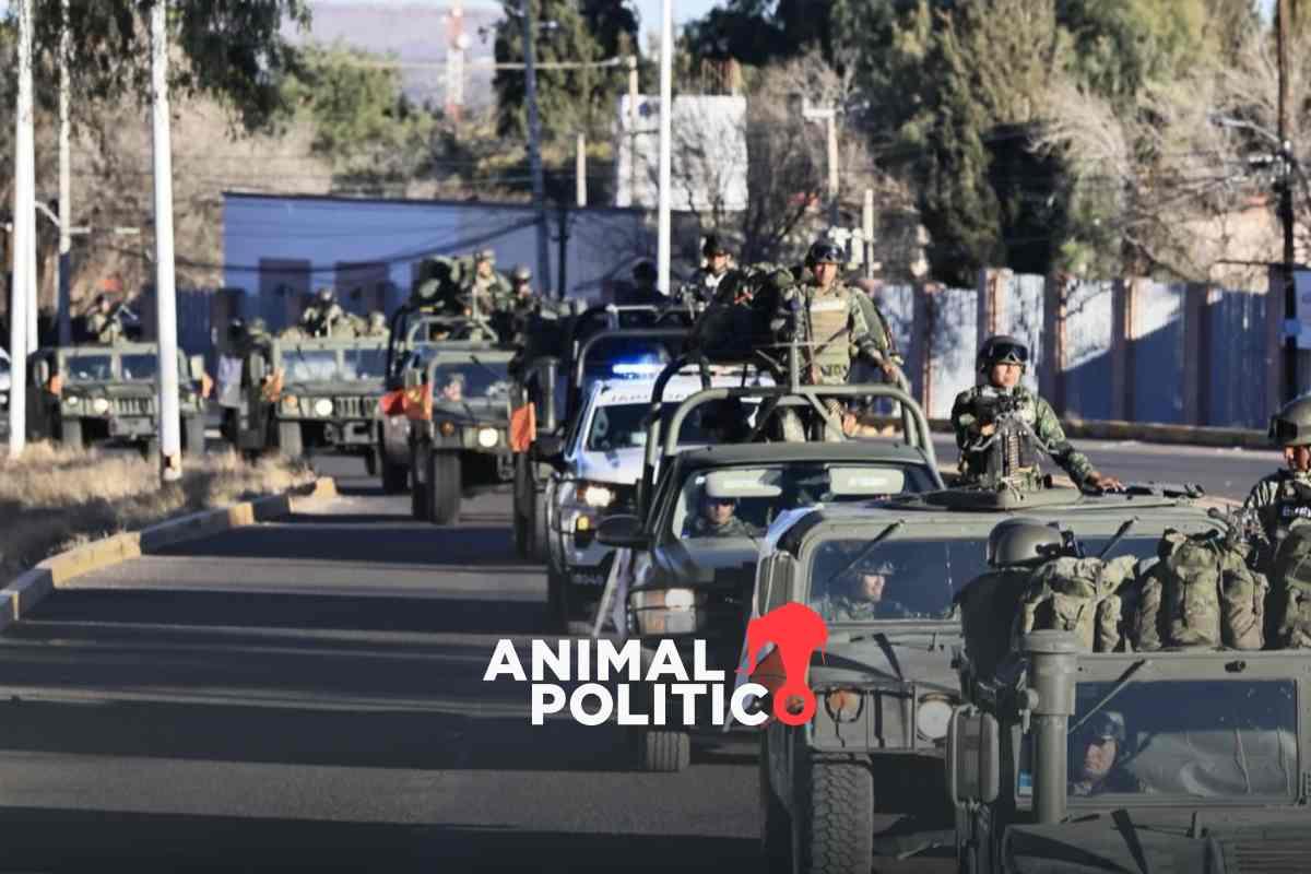 Despliegan a 660 militares y agentes de la Guardia Nacional en Zacatecas; buscan reforzar seguridad