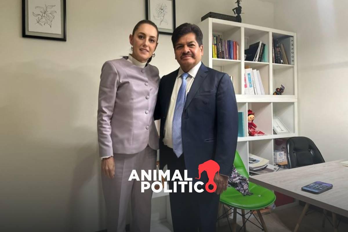 Sheinbaum se reúne con Chiguil, en medio de las quejas por candidatura en la Gustavo A. Madero