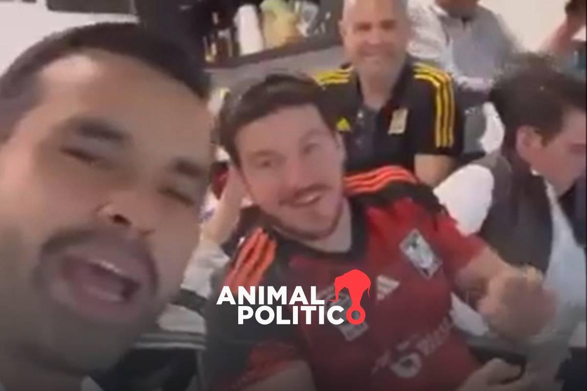 Bajan videos de YouTube de Samuel García y Álvarez Máynez bebiendo en partido de fútbol