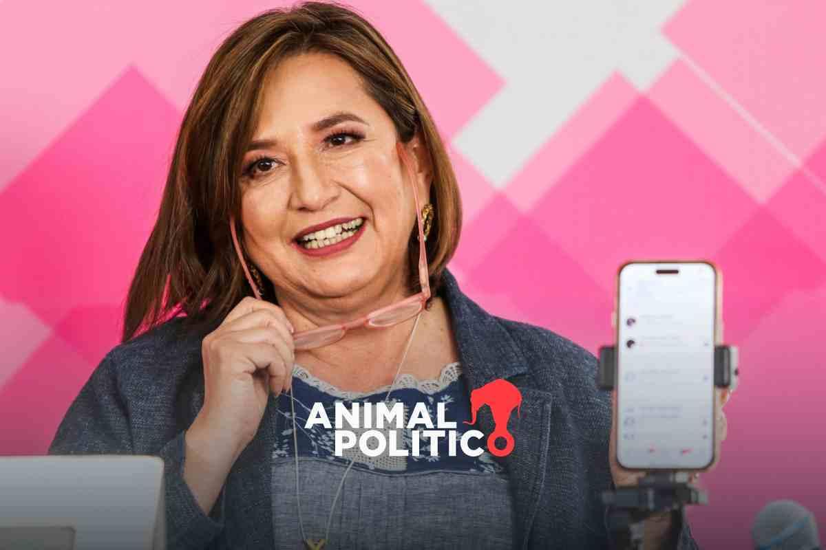 Un cuarto de guerra albiazul defiende la “candidatura ciudadana” de Xóchitl Gálvez