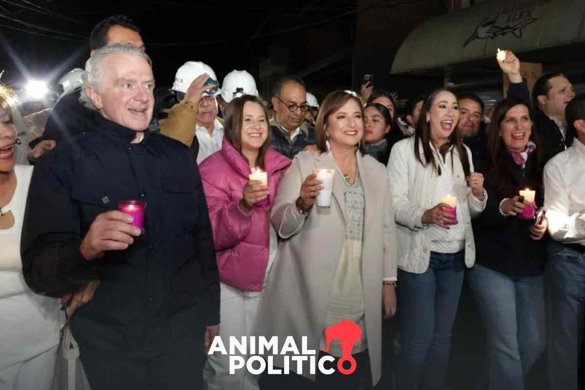 Xóchitl Gálvez inicia campaña con caminata nocturna y promesas de seguridad desde Fresnillo, el municipio más inseguro de México