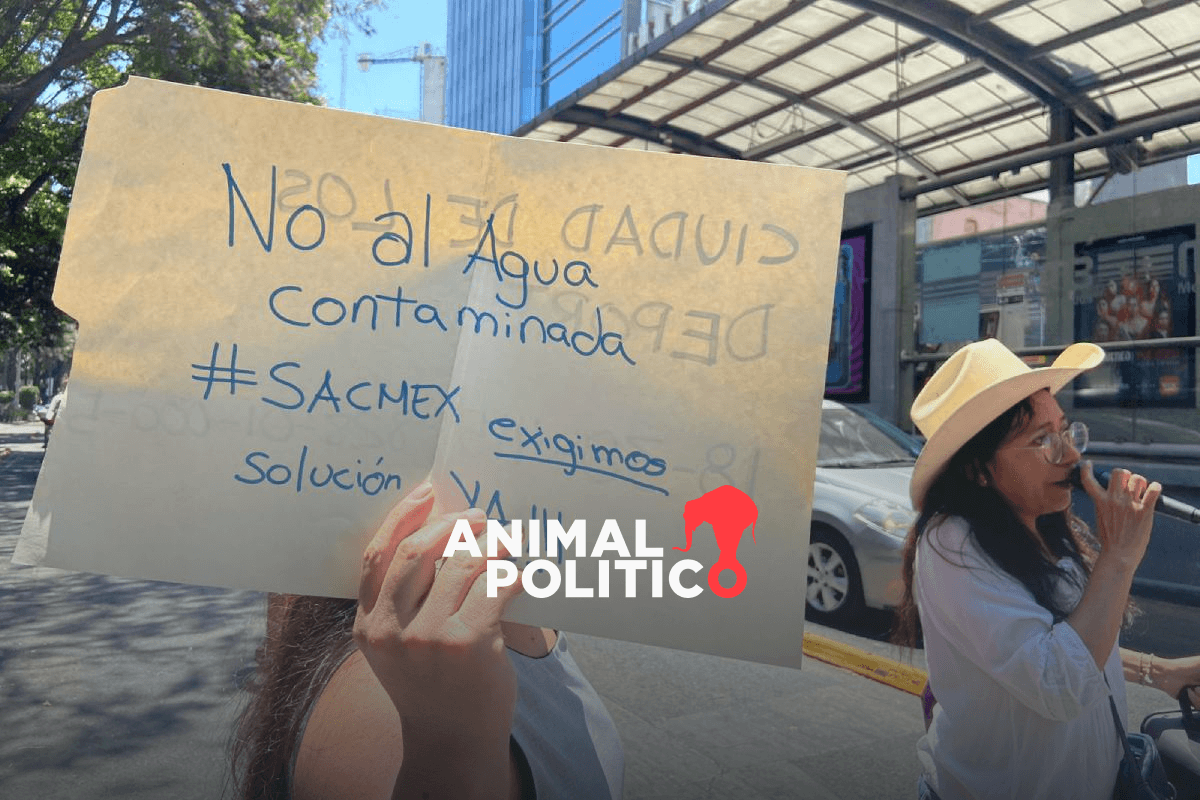 Vecinos de Benito Juárez protestan por agua con olor a gasolina; Sacmex entregará resultados el martes
