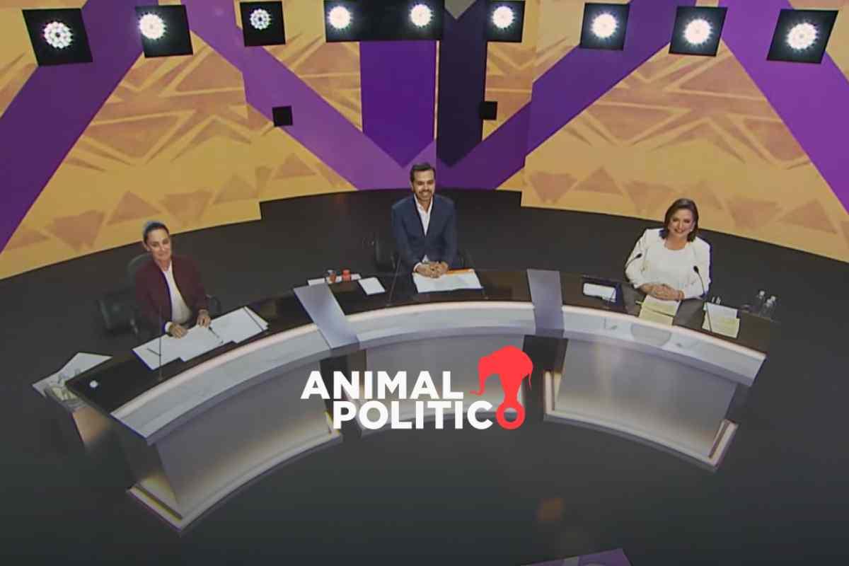 Sheinbaum, Xóchitl y Máynez privilegian críticas por corrupción en el primer debate presidencial